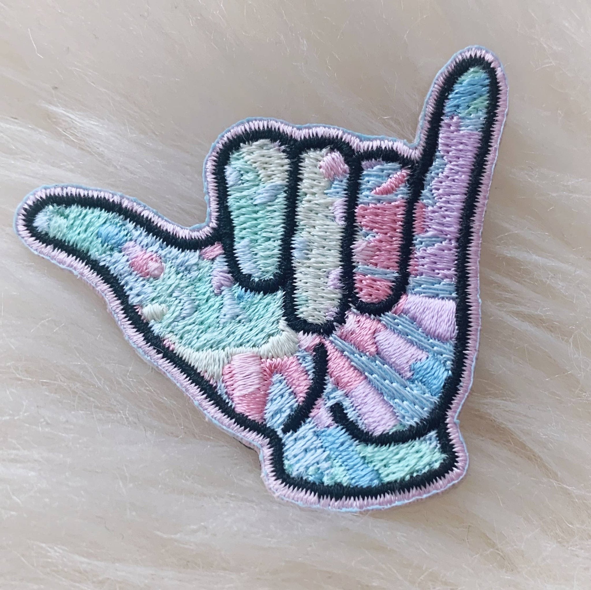 Hang Loose Tie Dye Patch - Patch