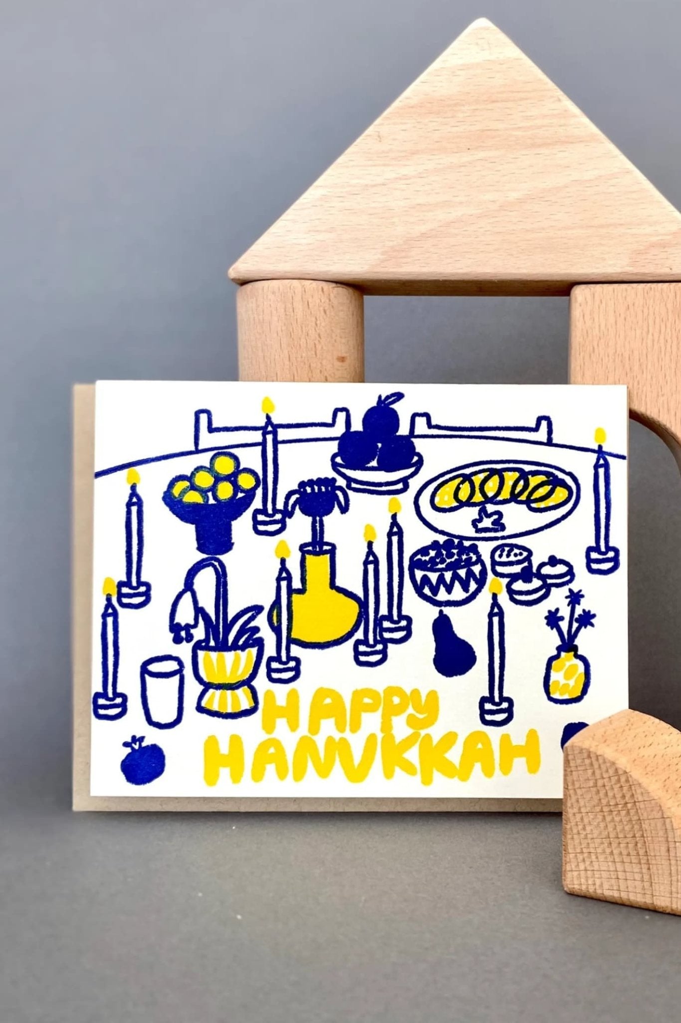 Happy Hanukkah Greeting Card - Greeting & Note Cards