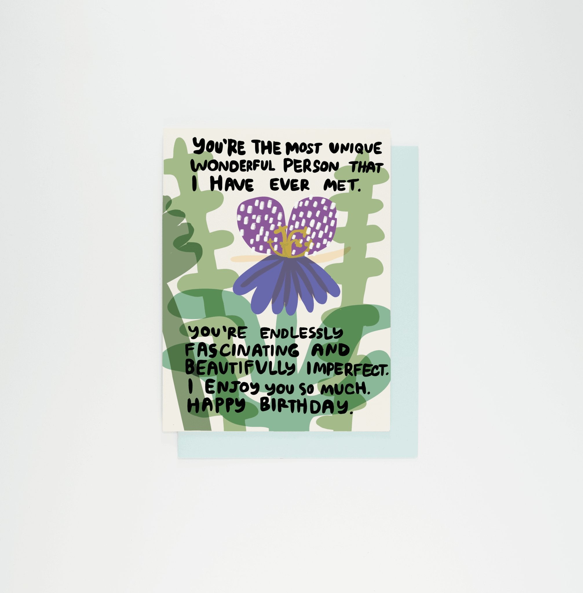 I Enjoy You Greeting Card - Greeting & Note Cards