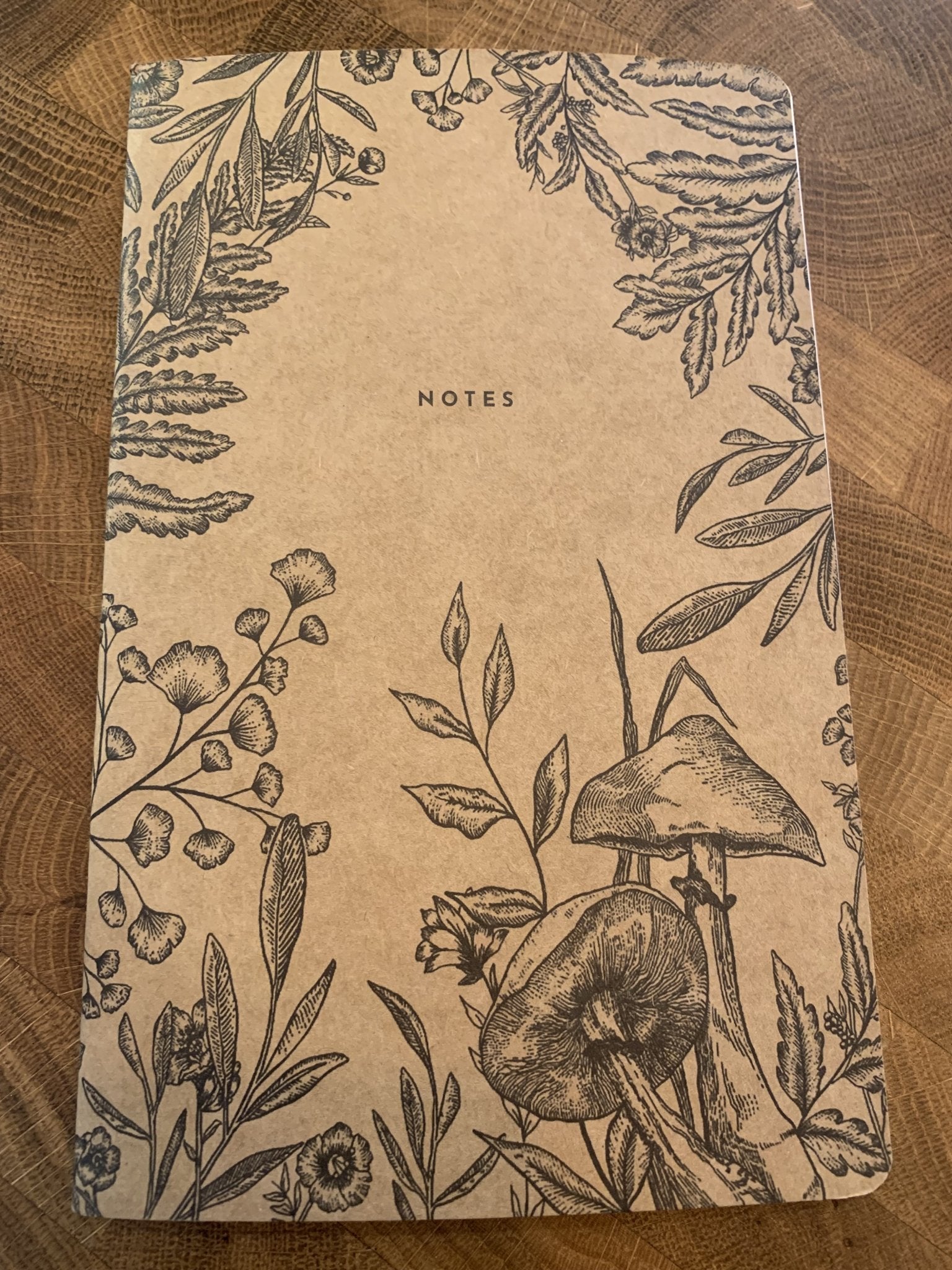 Kraft Paper Notebook - Plants - Notebooks & Notepads