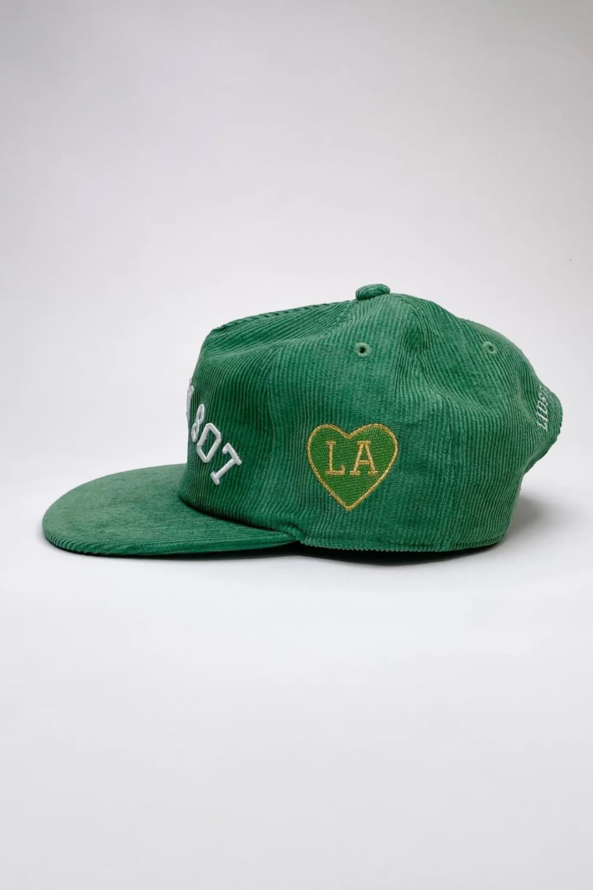 Los Angeles Rebel Corduroy Hat (Green) - Hat