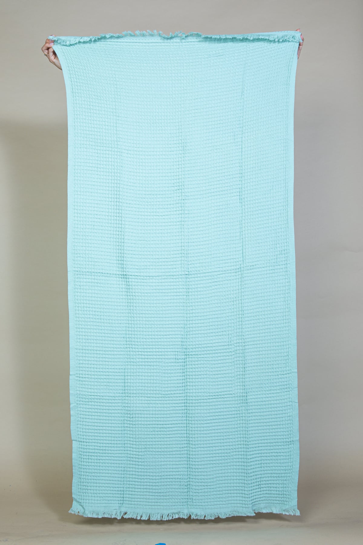 Midas Waffle Towel - Pearl Grey - Waffle Towel