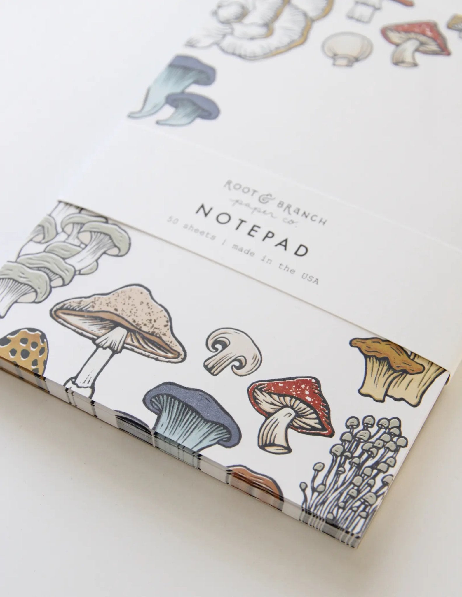 Mushroom + Fungi Notepad - Notebooks & Notepads