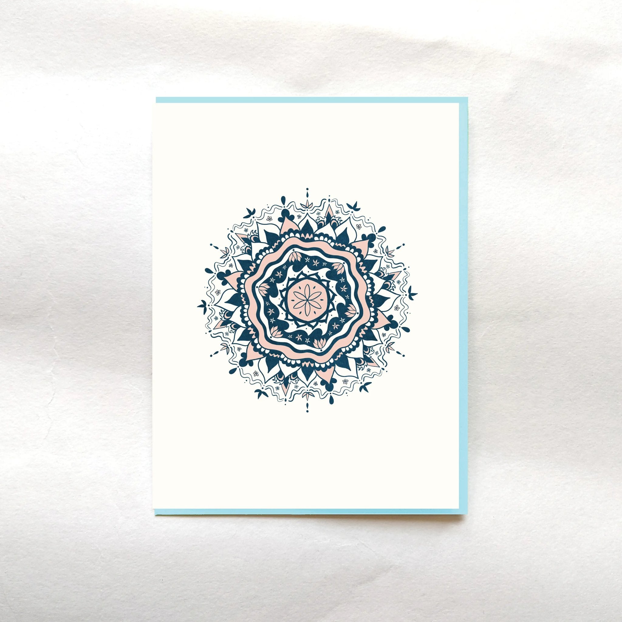 Nautical Mandala Greeting Card - Greeting & Note Cards