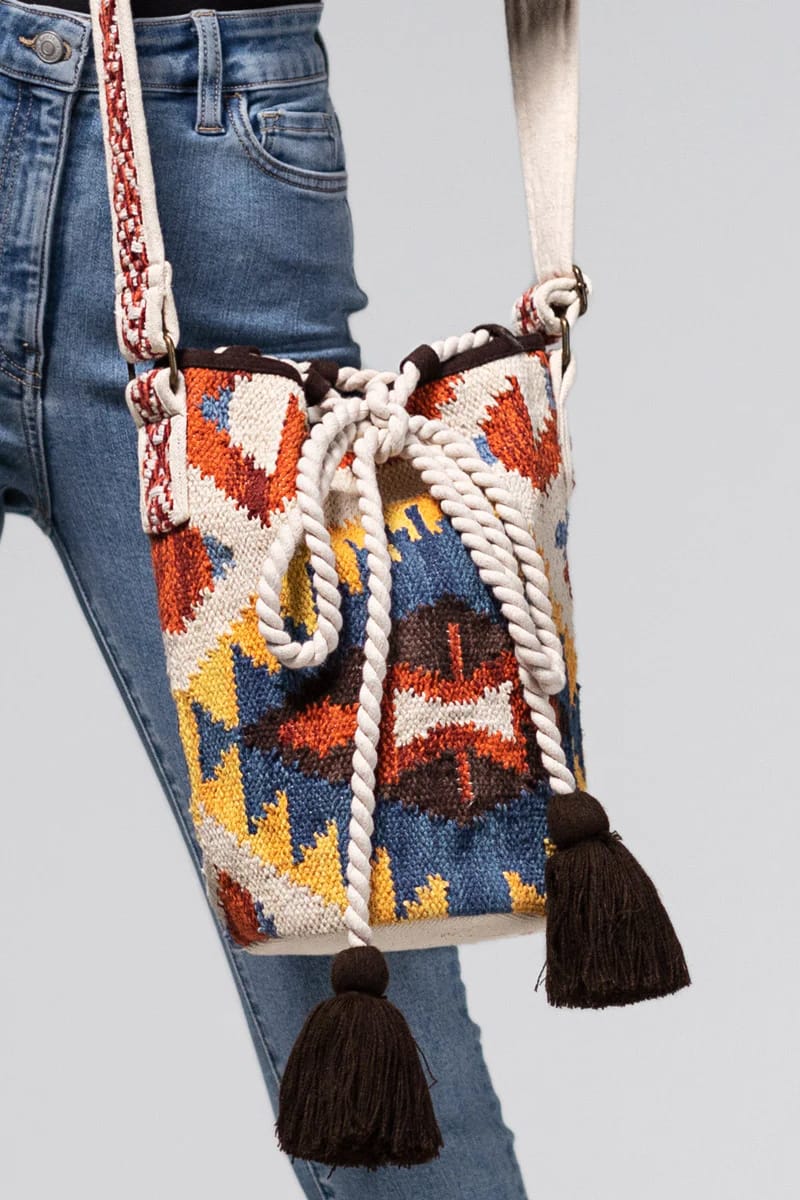 Nueva Handmade Bucket Bag - Shoulder Bag