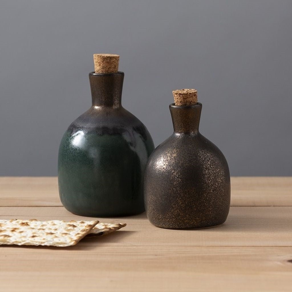 Olive Oil Bottle Vase - Small - Vases