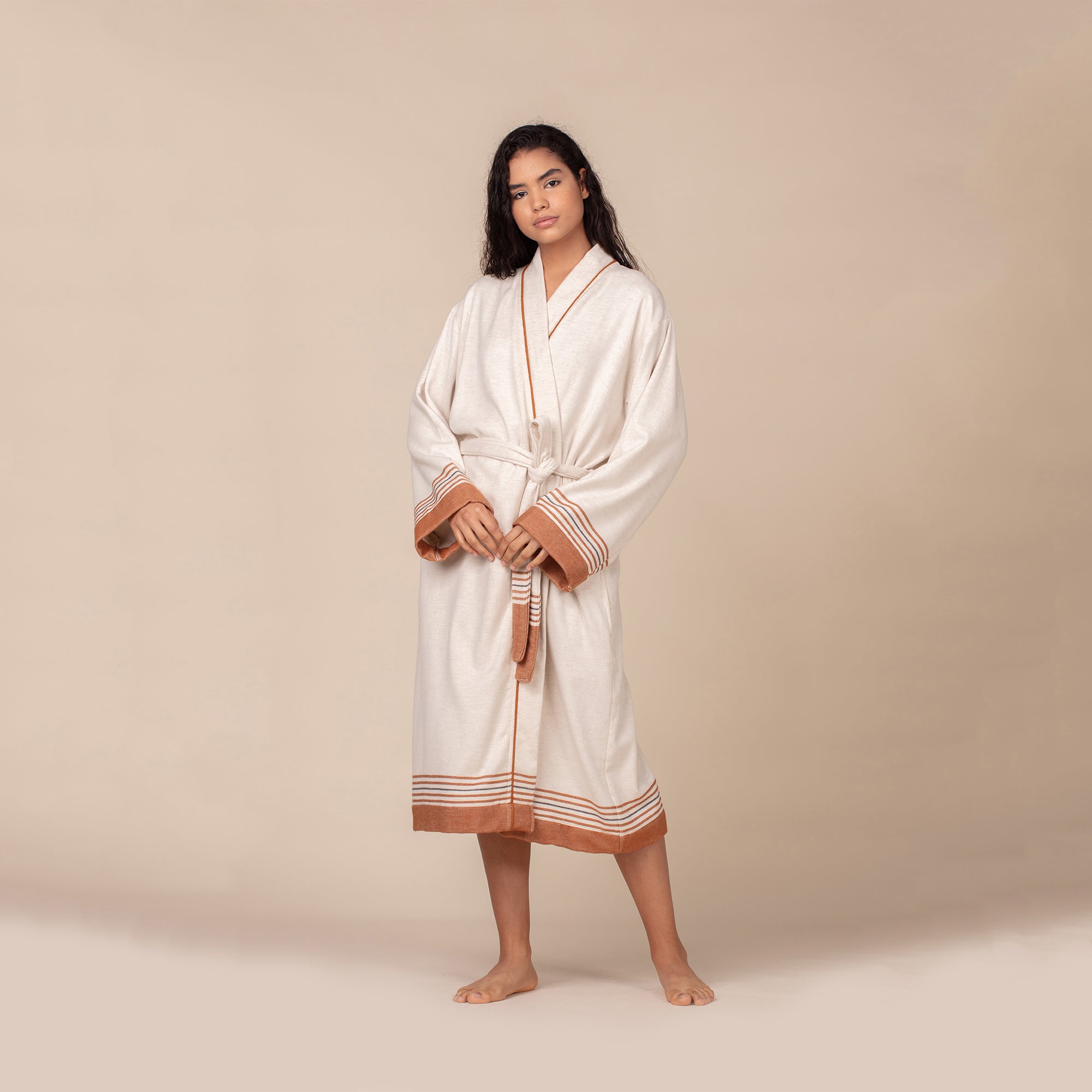 Pandora Bathrobe - Tobacco - Bathrobe