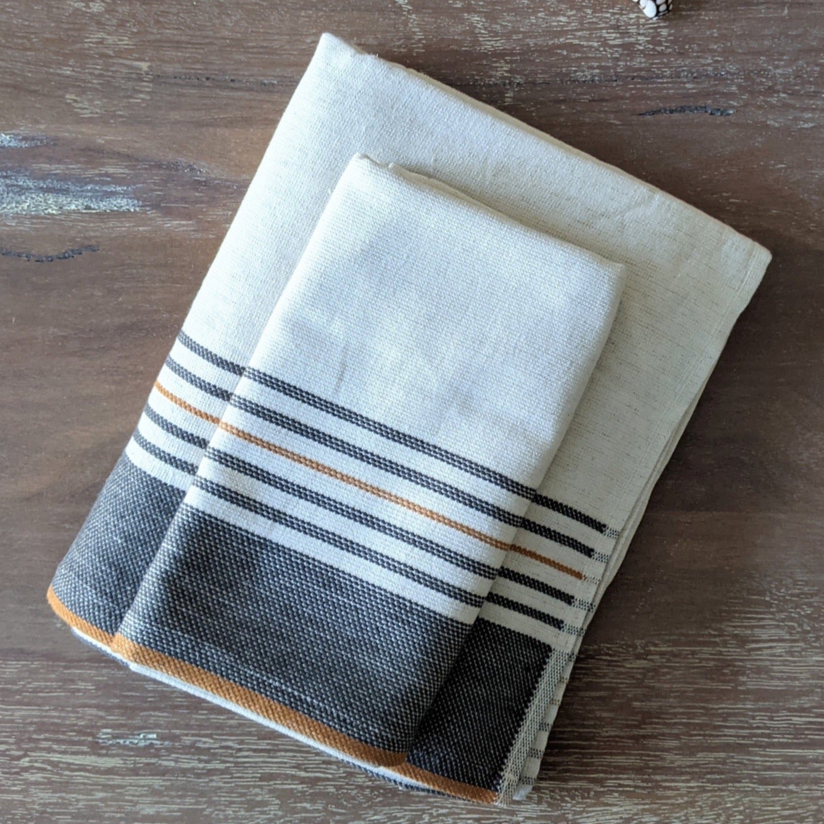 Pandora Hand & Kitchen Towel - Anthracite - Kitchen Towel