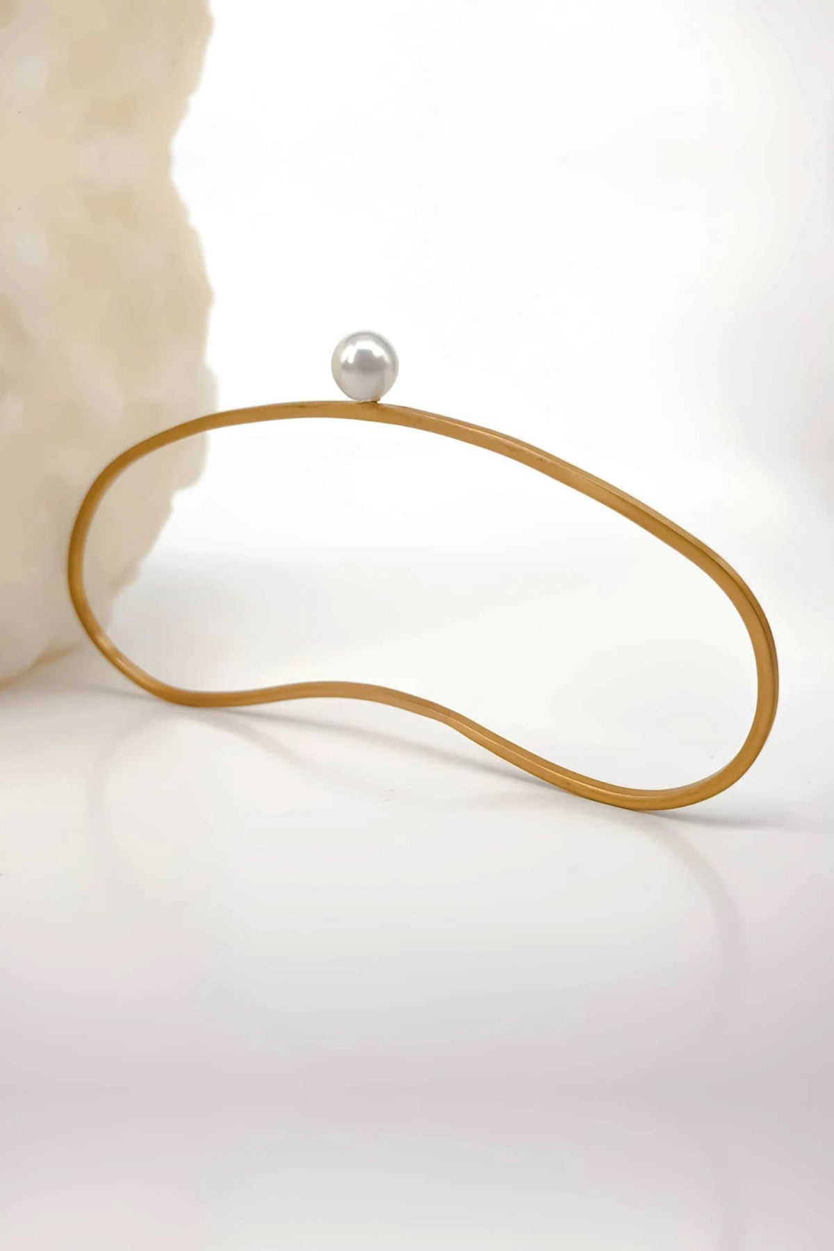 Pearl 18K Gold Filled Handlet - Bracelet