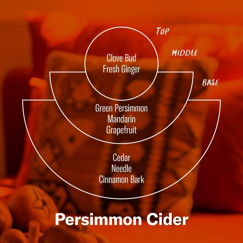 Persimmon Cider Soy Candle - Limited Edition - Candle