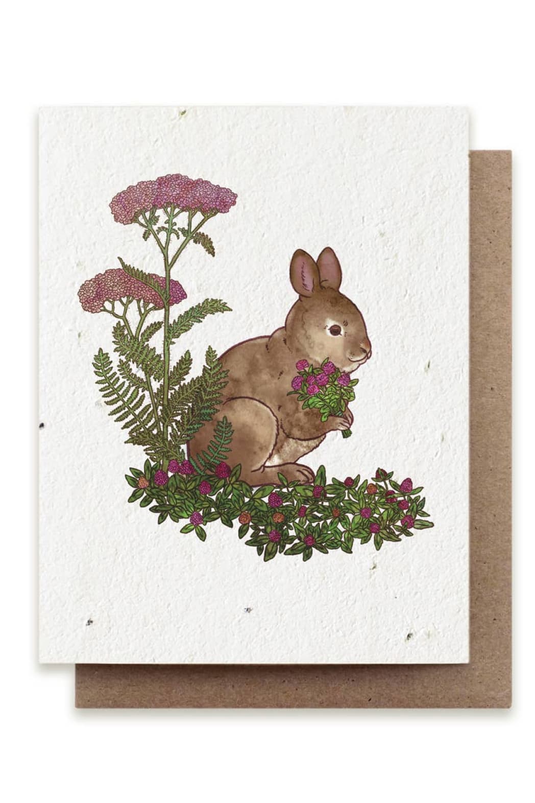 Rabbit Plantable Herb Seed Card - Greeting & Note Cards