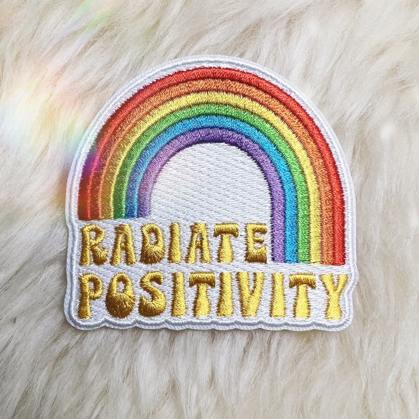 Radiate Positivity Rainbow Patch - Patch
