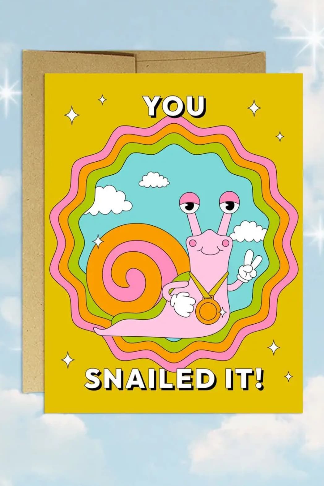 Snailed It! - Encouragement Card - Greeting & Note Cards