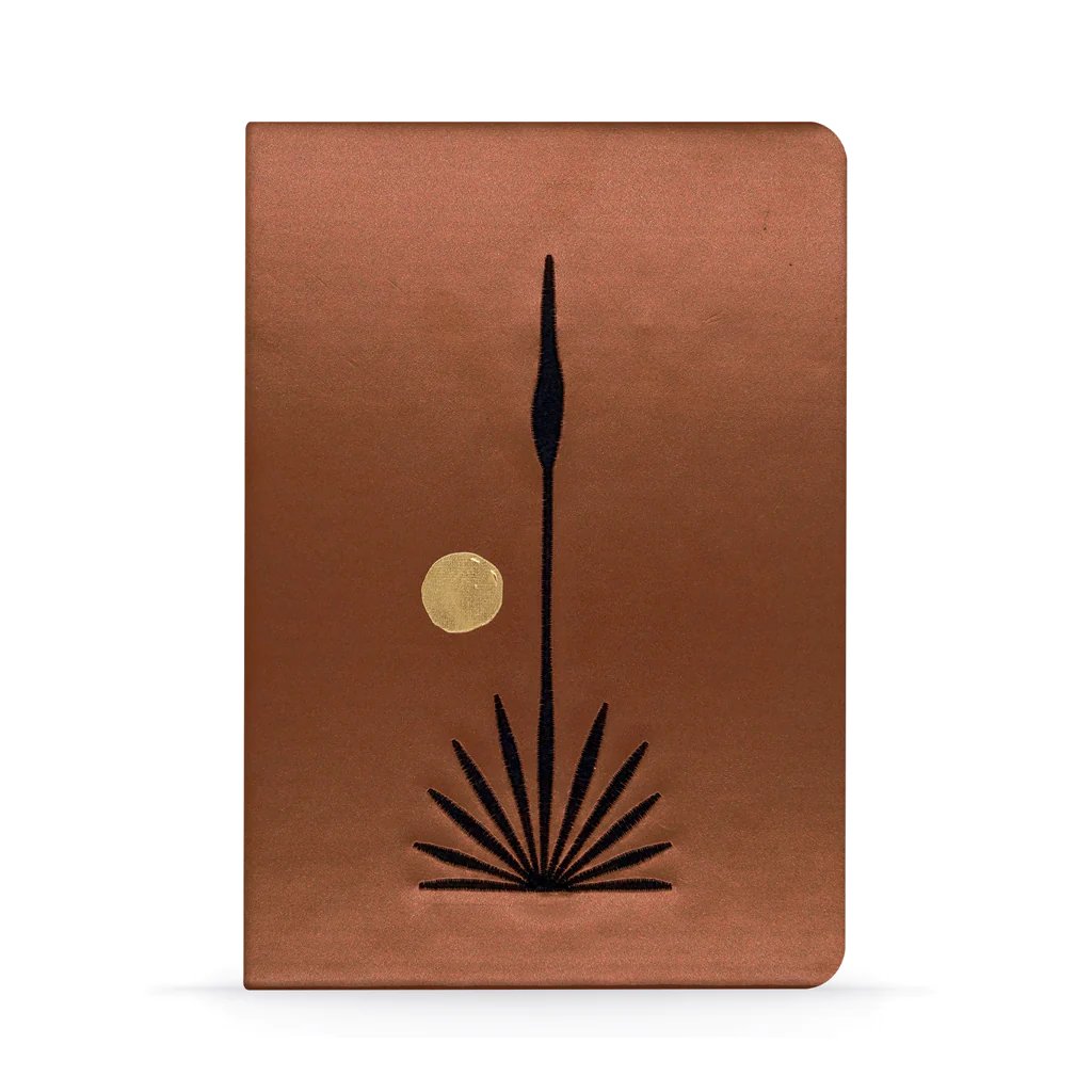 Sotol Plant Vegan Embroidered Journal - Notebooks & Notepads
