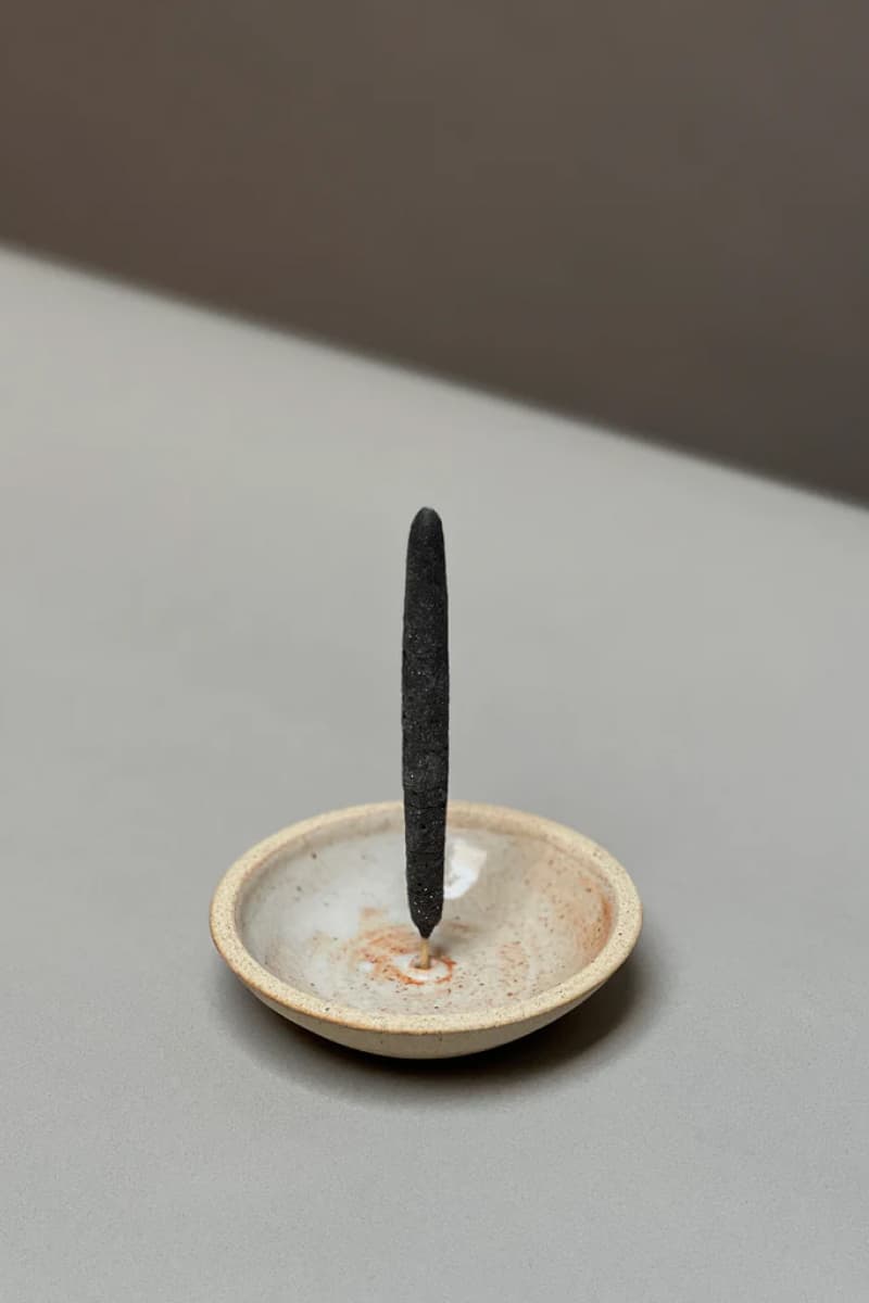 Stoneware Incense Holder (Shino) - Incense Holders