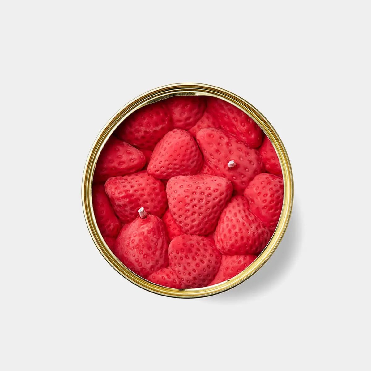 Strawberry Tin Candle - Candle