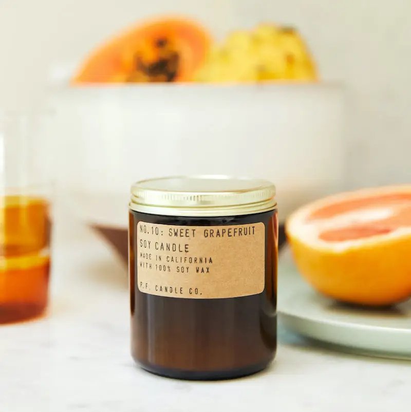 Sweet Grapefruit Soy Candle (7.2 oz) - Candle