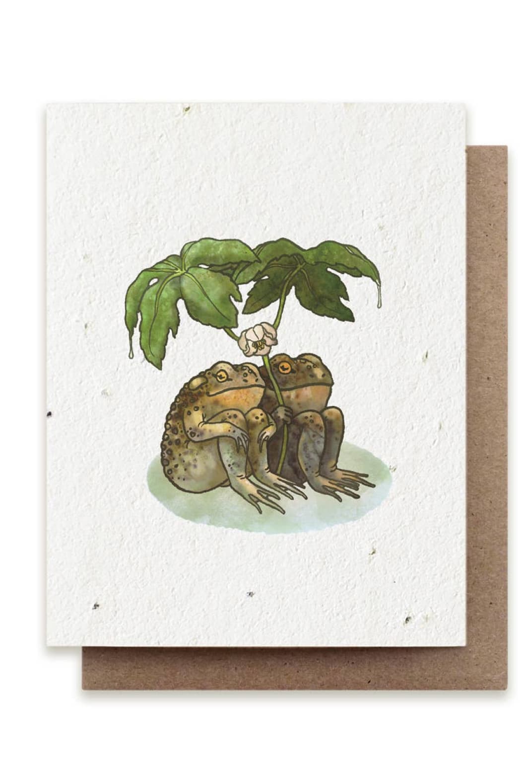 Two Toads Plantable Herb Seed Card - Greeting & Note Cards