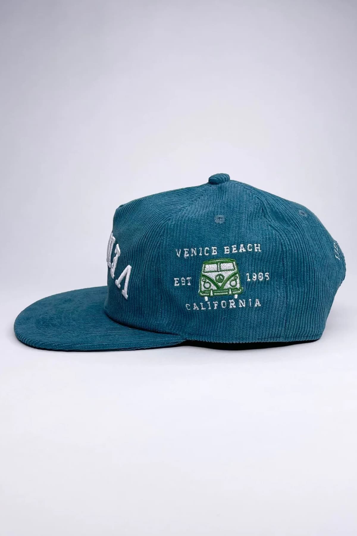 Venice Corduroy Hat (Teal) - Hat