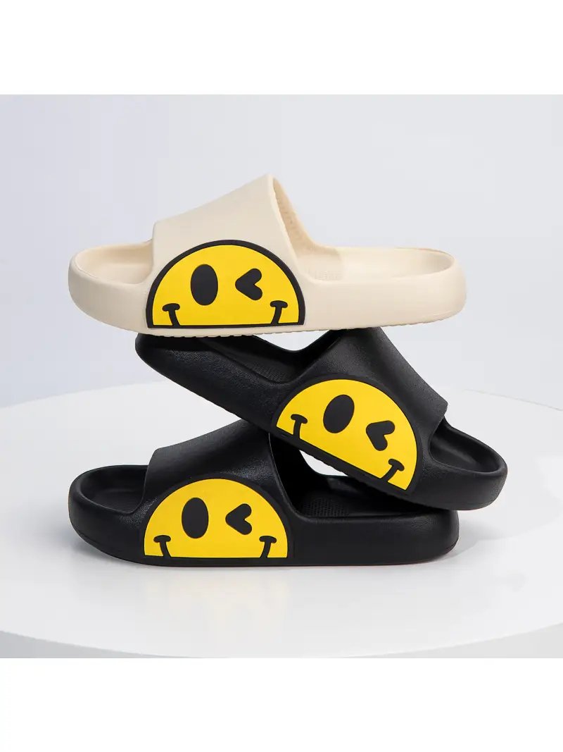 Wink Rubber Slippers (Black) - US 5 / EUR 35-36 - Slippers