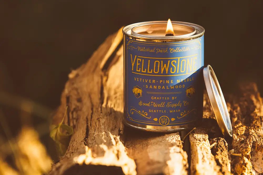 Yellowstone National Park Candle - Candle